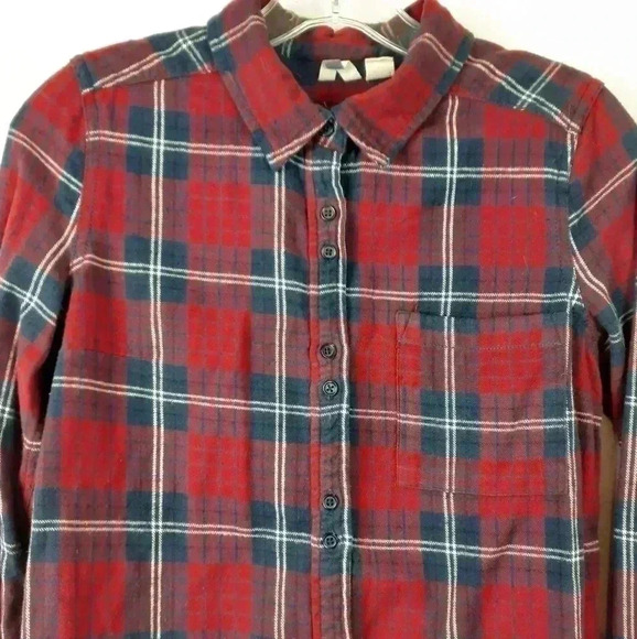 Roxy Tops - Roxy Flannel Shirt Size XS EUC
